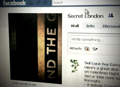 Secret London now has over 190,000 members